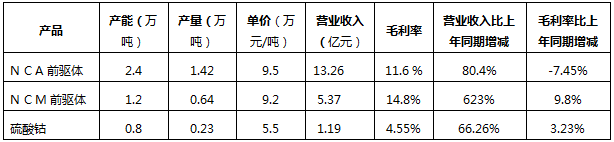 锂电材料龙头企业最新年报数据梳理(图4)