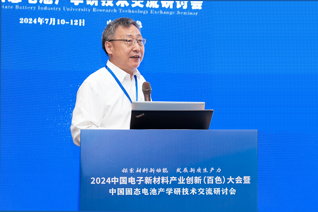 2024中国电子新材料产业创新发展(百色)大会暨中国固态电池产学研技术交流会顺利召开(图9)