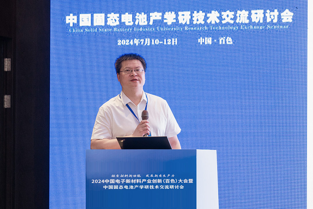 2024中国电子新材料产业创新发展(百色)大会暨中国固态电池产学研技术交流会顺利召开(图16)
