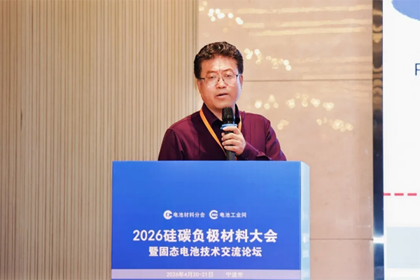 2026硅碳负极材料暨固态电池技术交流大会4月20日在宁波成功召开(图5)